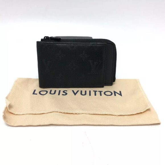LOUIS VUITTON M81526 Monogram Shadow Hybrid Wallet Card Case coin purse - Picture 1 of 15